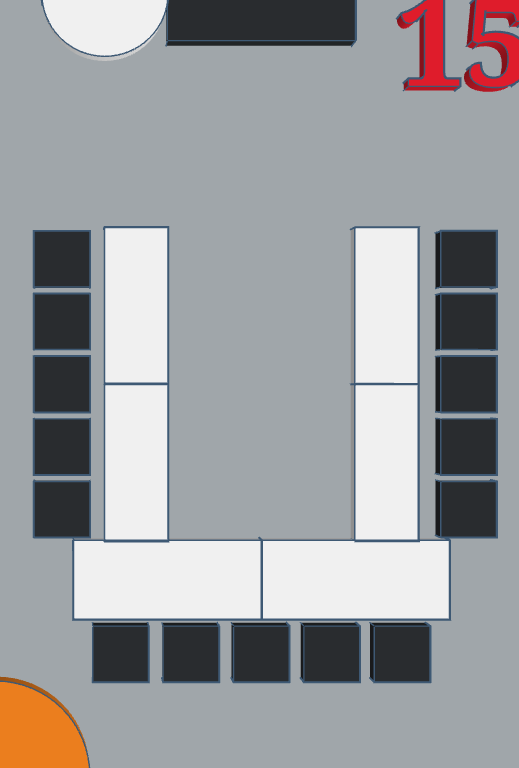 Com Rm B Default U-shape room setup icon