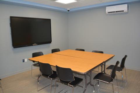 Adult Program Room with Smartboard