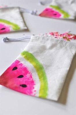 photo of watermelon tote bag