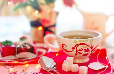 tea and cookies