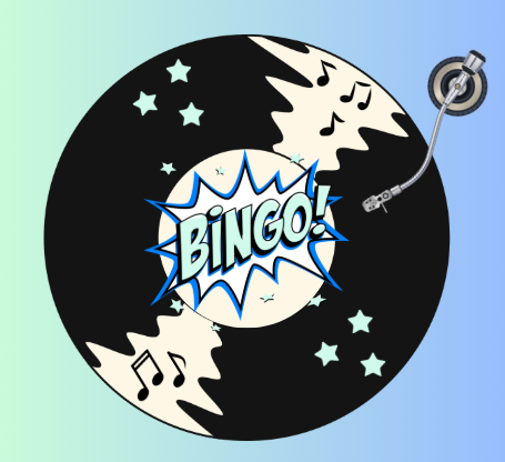 Record that says "Bingo"