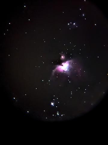 The Orion Nebula (M42) Photographed by JD