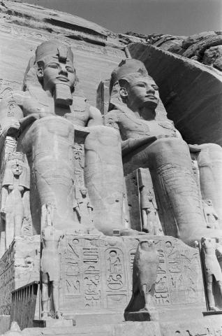 Black & white photo from Egypt