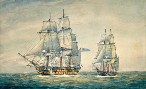 18th century sailing ships