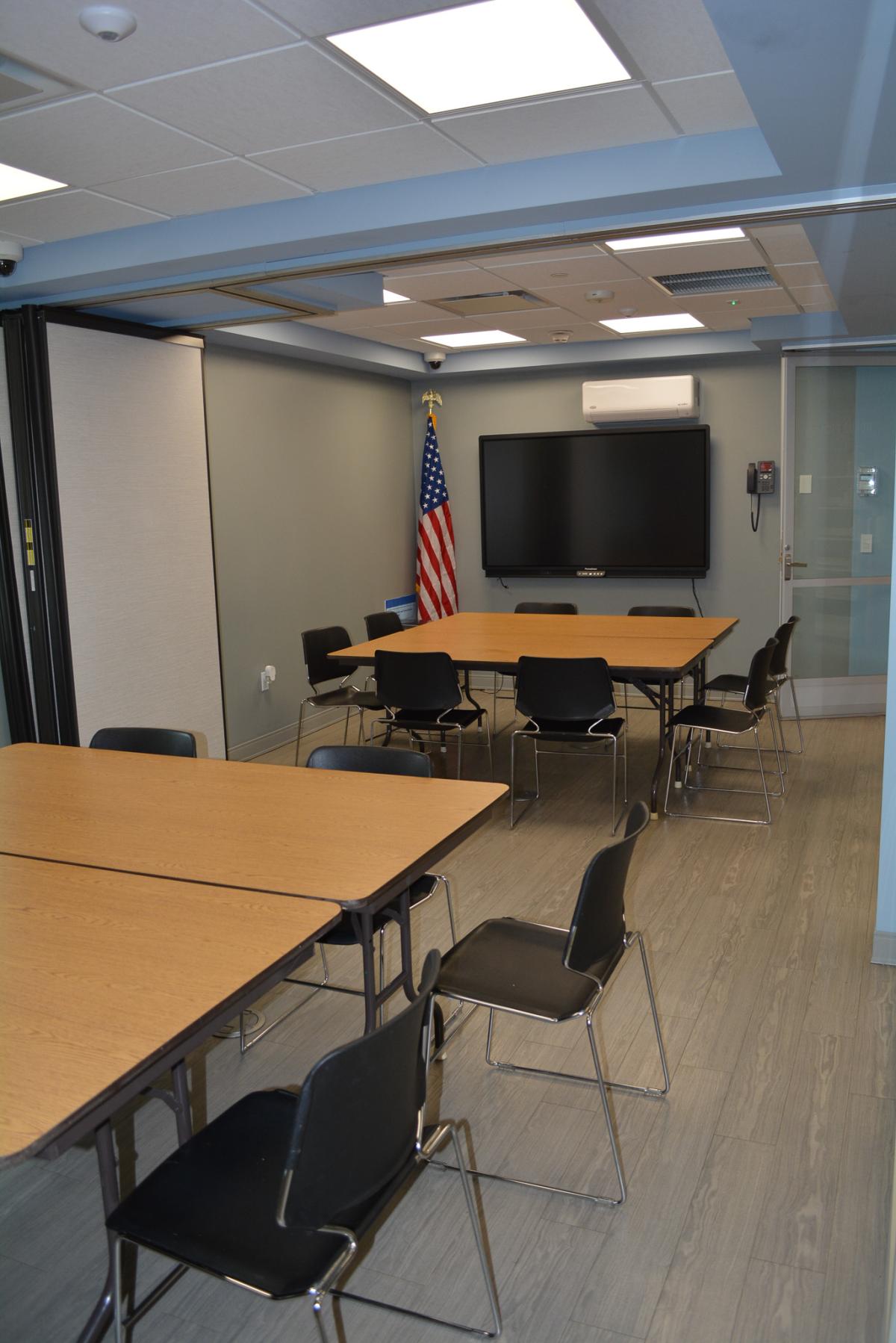 Lobby Rooms Combined at Mastic Beach