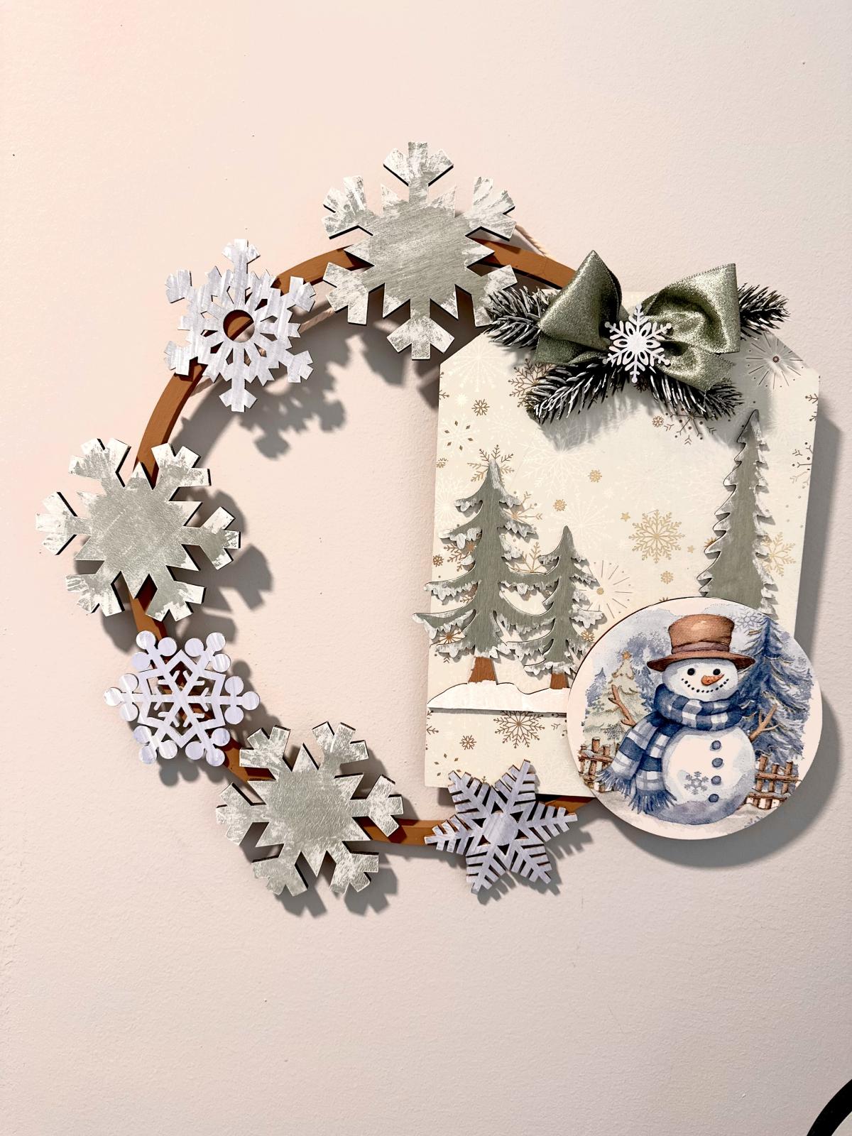 wintry wreath