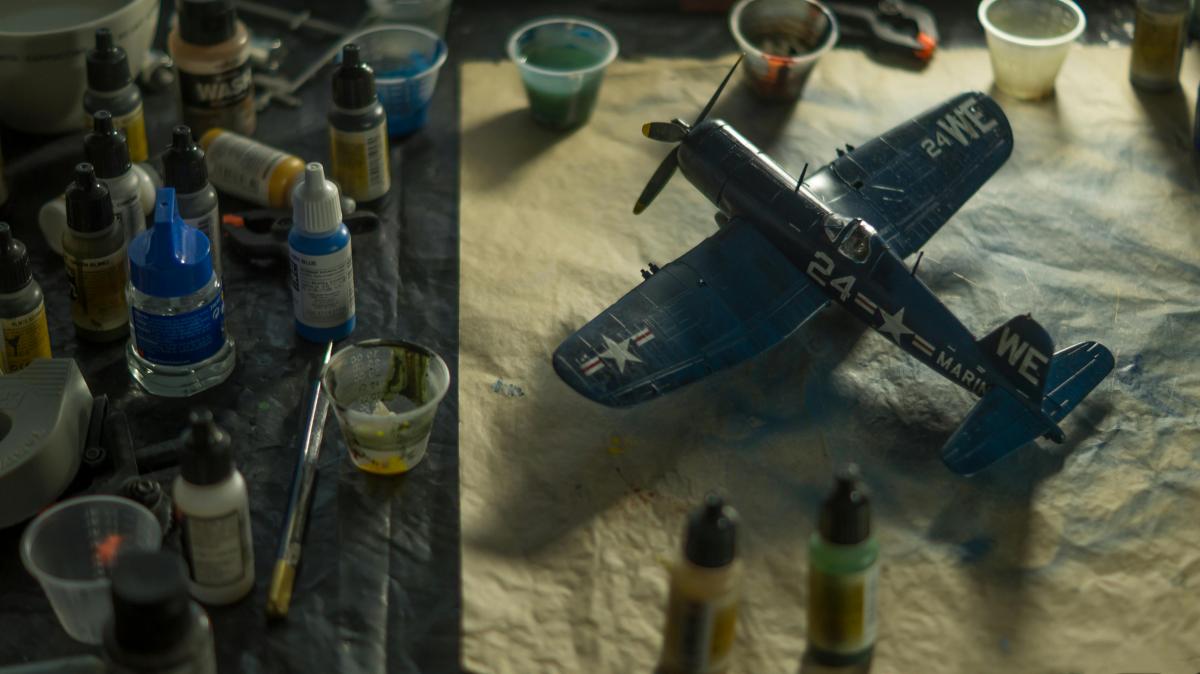 model painting